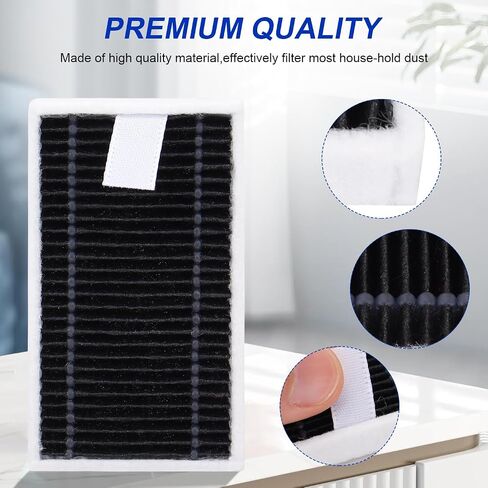 Replacement HEPA Filters for ECOVACS DEEBOT T90 Pro Omni / T90 Omni / X12 PRO OMNI Robot Vacuum Accessories - 4 Pack in Saudi Arabia
