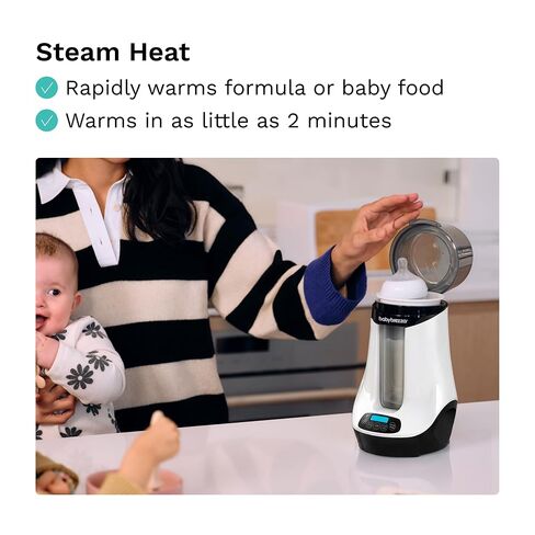 Baby Brezza Smart Baby Bottle Warmer, Breastmilk Warmer + Defroster | Different Temperatures for Breastmilk + Formula - Universal Fit for All Bottles + Milk Bags, Control via Free App in Saudi Arabia