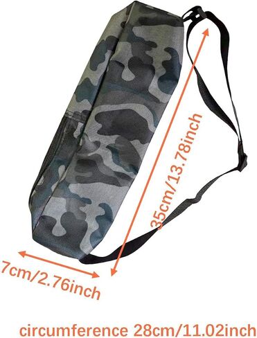 Tripod Carrying Case Stand Bag Monopod Bag Organizer Pouch Polyester Material Water Resistant Convenient Zipper Suitable for Travel Outdoor Photograph, Gray, M in Saudi Arabia