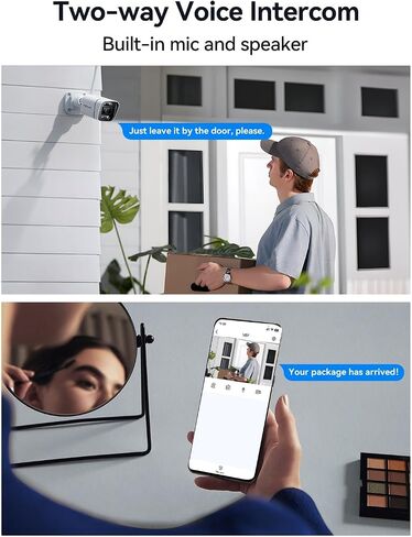FOSCAM 4K 8MP Security Cameras Wireless Outdoor, 5GHz&2.4GHz WiFi Camera for Home Security, 120° FoV Outside Surveillance Cam, AI Human/Vehicle Detection, 66FT Color Night Vision, 120dB Siren, IP66 in Saudi Arabia