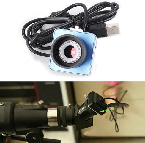 Digital Electronic Eyepiece Camera Driver-Free USB 2.0 CMOS Sensor for Astronomical Telescopes for Moon Planetary Photography on PC in Saudi Arabia