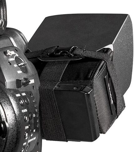 Sachtler SA1018 Mini Hood for Canon EOS C100 Camera | 3.5 inch LCD hood with lightweight frame for glare reduction, color accuracy and monitor protection in Saudi Arabia