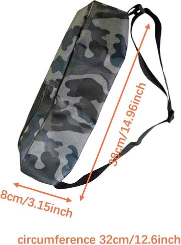 Tripod Carrying Case Stand Bag Monopod Bag Organizer Pouch Polyester Material Water Resistant Convenient Zipper Suitable for Travel Outdoor Photograph, Gray, L in Saudi Arabia