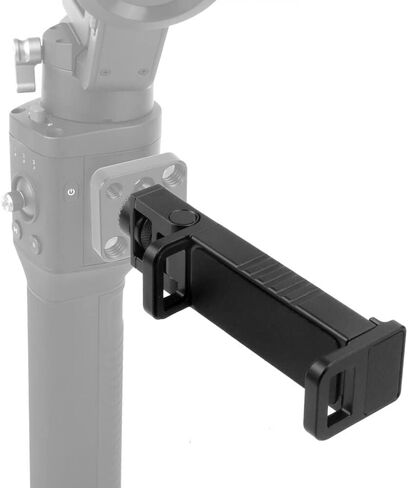 Aluminum Phone Holder 360Degree Rotatable Foldable Mobile Clip Clamp Compatible with Zhiyun Weebill Lab for Crane 3 Stabilizer in Kuwait
