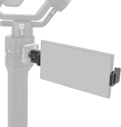 Aluminum Phone Holder 360Degree Rotatable Foldable Mobile Clip Clamp Compatible with Zhiyun Weebill Lab for Crane 3 Stabilizer in Kuwait