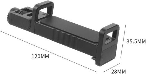 Aluminum Phone Holder 360Degree Rotatable Foldable Mobile Clip Clamp Compatible with Zhiyun Weebill Lab for Crane 3 Stabilizer in Kuwait