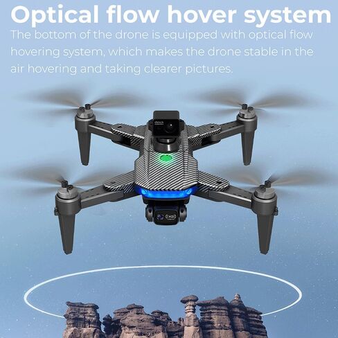 Lozenge Drones 360° Obstacle Avoidance GPS Drones with Camera for Adults 4K | Brushless Motor Smart Follow Auto Return Long Battery Life Quadcopter Big Size L900 HJ90 3 Battery Black Carbon Fiber Pattern in Saudi Arabia