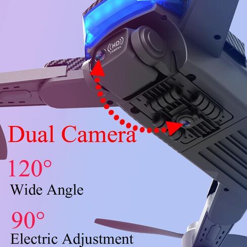 Lozenge Drones 360° Obstacle Avoidance GPS Drones with Camera for Adults 4K | Brushless Motor Smart Follow Auto Return Long Battery Life Quadcopter Big Size L900 HJ90 3 Battery Black Carbon Fiber Pattern in Saudi Arabia