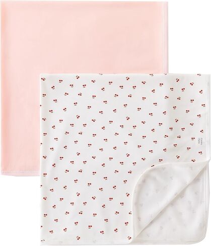 2-Pack Baby Swaddle Blanket, Ultra Soft Cotton Breathable Stretchy Receiving Blanket, Lightweight Wrap for Newborn Infant Unisex in Kuwait