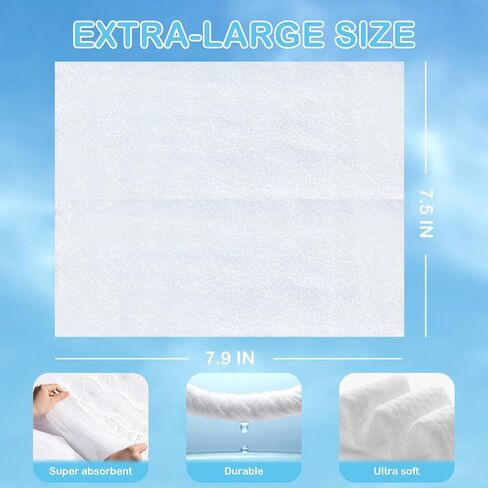 Dry Baby Wipes Sensitive Skin Unscented Soft Travel Wipes for Newborn Face Hands 6 Packs (600 Count) in Saudi Arabia