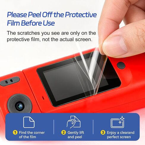 Mini Keychain Digital Camera,Y2K Retro Pocket Digicam 2K HD Video Camera, 270° Rotatable Lens, Built-in Flash, Type-C Charging, with 32GB SD Card & Keychain in Saudi Arabia