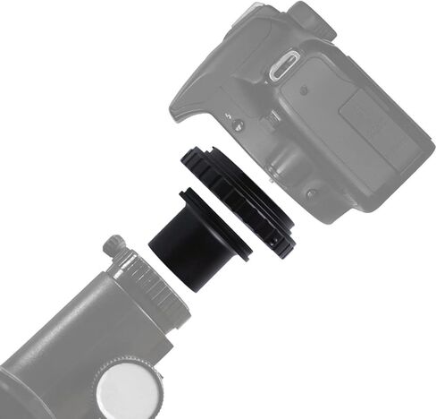 فلتر CPL مقاس 77 مم - حزمة مع - حلقة على شكل حرف T ومحول تلسكوب M42 إلى 1.25 بوصة in Kuwait
