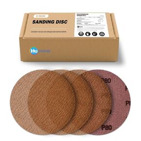 6 Inch Mesh Sanding Discs 50 PCS, 240 Grit Assortment, Dust Free Hook and Loop Sanding Discs, Anti-Clogging Sandpaper for Random Orbital Sander, Angle Grinder, Wood Metal Sanding in Saudi Arabia