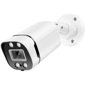 8MP 4K POE Bullet IP Camera Outdoor Color Night Vision Security Cam | 4K 8MP Bullet IP Camera POE & WiFi Optional H.265 Audio Color Night Vision(2.8mm,4PCS 8MP POE 48V) in Kuwait
