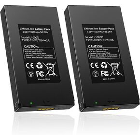 2Pcs 10000mAh Rechargeable Trail Camera Battery for GardePro | Lithium Battery for E6P, E6PCF, E6PMB, E8P, E8PWF, E8PMB, X60P, X60PMB, Meidase P300 Pro S950P S960 S965 Pro S970 Pro P100P in Kuwait