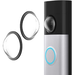 Lens Guard for Ring Battery Doorbell/Plus/Pro, Lens Protector Removable PC Protective Lens Cover for Battery Doorbell/Plus/Pro Accessories (2 pcs) in Kuwait