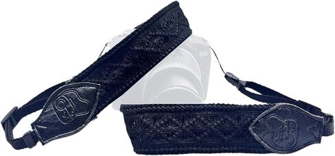 1.5" Wide Camera Strap - Retro Jacquard Embroidery Camera Neck Strap for Photographers & All Cameras in Kuwait
