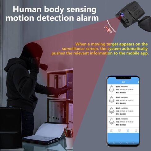 2K HD 4G Mini Security Camera, Low-Power Indoor & Outdoor Remote Camera | 140° Wide Angle, 20-Day Standby, Night Vision & Motion Detection, Supports Micro SD & Cloud Storage, No WiFi in Kuwait