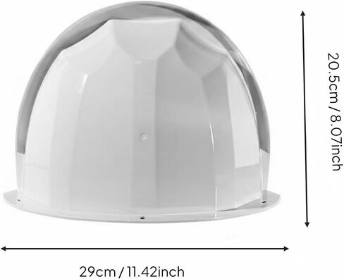 Camera Rain Cover Weather Protector Outdoor Camera Hood Housing Weather Protection Material Suitable for Home Security Office, White, 1250A in Kuwait