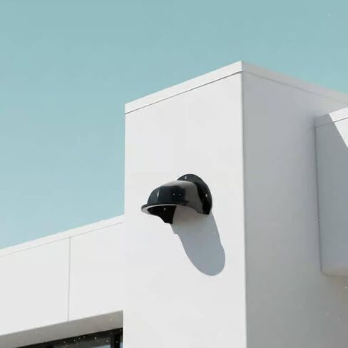 Camera Rain Cover Weather Protector Outdoor Camera Hood Housing Weather Protection Material Suitable for Home Security Office, Black, 1250A in Kuwait