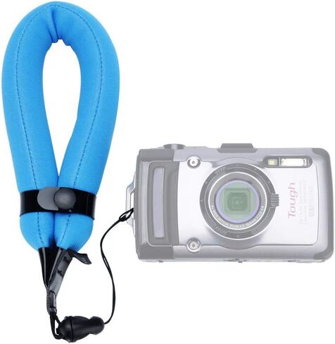 حافظة كاميرا مدمجة JJC + حزام عائم للكاميرا لكاميرات Olympus TG-7 TG7 TG-6 TG6 TG-5 TG5 TG-4 TG4 TG-3 TG3 TG-2 TG2 TG-1 TG1، كاميرات Fujifilm Fuji XP140 XP130 XP120 XP80 in Kuwait