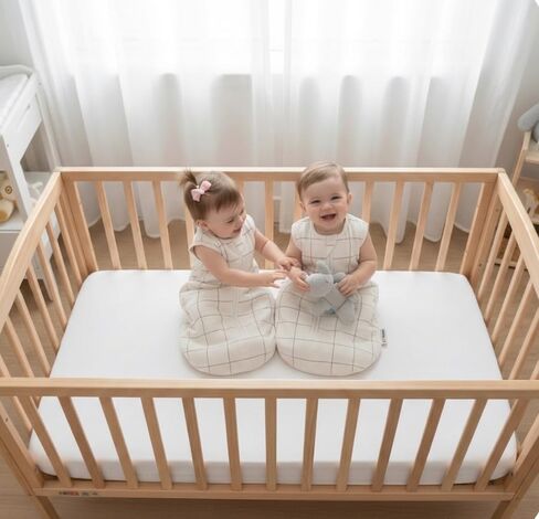 Baby Swaddle Sleep Sack Set (2-Pack), Adjustable Zipper Newborn Swaddle + Wearable Sleep Sack, 100% Cotton, Soft Breathable Newborn to 9 Months Baby Transition Sleep Set in Kuwait