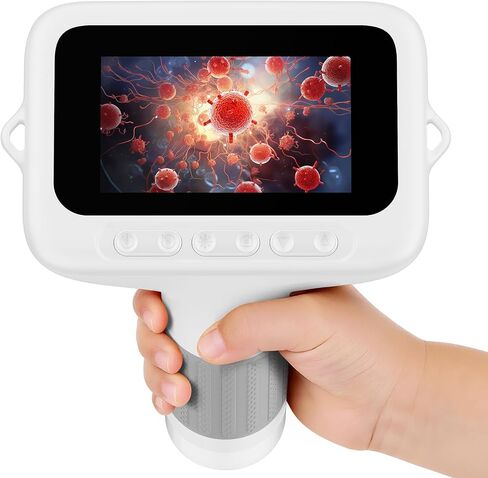 SEEKID Kids Microscope, 1000X Handheld Digital Microscope, 3" IPS (Purple) | 3.0" IPS | Stores Nearly 200 Photos | Photo & Video | Easy Grip | Plants, Bugs & Coins | USB Powered | STEM Toy Ages 4-12 in Kuwait