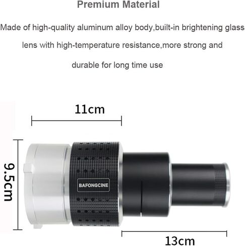 Optical Bowens Mount Projector Attachment Spotlight Conical Optical Snoot Photography Kit with Color Filters Various Gobos for Aputure Amaran 100DS/XS 200XS/DS 300C/DII/X 60D/XS Godox SL60 in Saudi Arabia