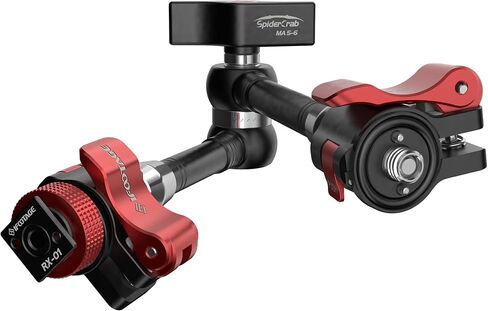 IFOOTAGE Magic Arm Clamp MA3-4, 7 Inches Adjustable Friction Power Articulating Magic Arm with 1/4" and 3/8" Thread Screw for DSLR Camera Rig/LCD Monitor/LED Lights in Saudi Arabia