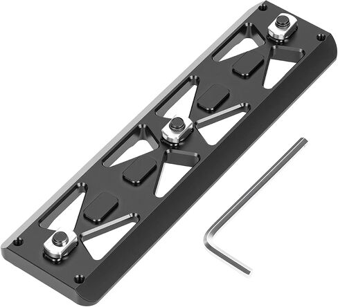 FP-80 Arca Rail Mount, 3.15 inch Arca Swiss for Rifle Tripod Ballhead Quick Release Plate, Aluminum Arca Plate Compatible with M-LOK System in Saudi Arabia
