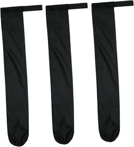 Tripod Leg Cover Protective Sleeves Flexible Lightweight Leg Protector Tripod for Snow Studio Use Daily Protection, Black in Saudi Arabia