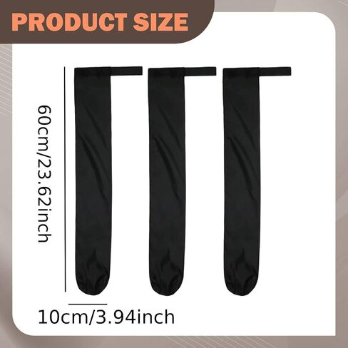 Tripod Leg Cover Protective Sleeves Flexible Lightweight Leg Protector Tripod for Snow Studio Use Daily Protection, Black in Saudi Arabia