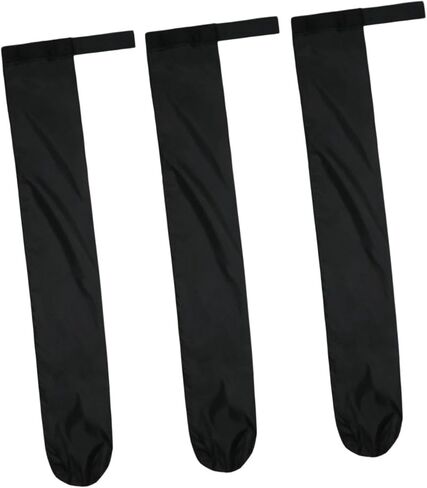 Tripod Leg Cover Protective Sleeves Flexible Lightweight Leg Protector Tripod for Snow Studio Use Daily Protection, Black in Saudi Arabia