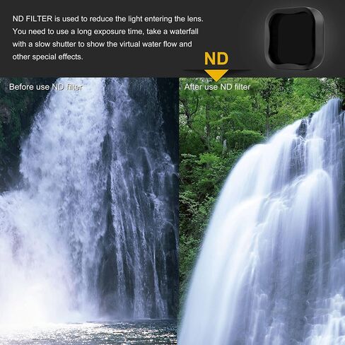 GEPULY ND CPL Filter Light Red Magenta Filters for GoPro Hero 7 6 5 Black | ND8 ND16 ND32 Neutral Density Circular Polarizer Color Correction Multi-Coated Light Control Snorkeling Go Pro Accessories in Saudi Arabia