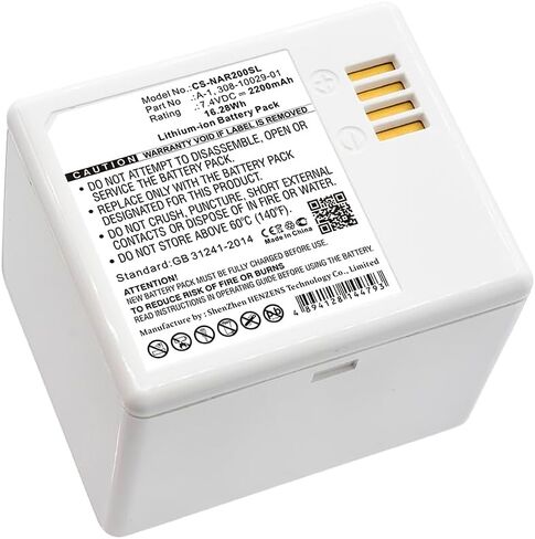 ALLC Replacement Battery for Netgear Arlo Pro/Arlo Pro 2/VM4030/VM4030P/VMA4400/VMA4400-100NAS/VMC4030/VMS3230,PN:308-10029-01/308-10047-01/A-1/A-1B,2200mAh in Kuwait