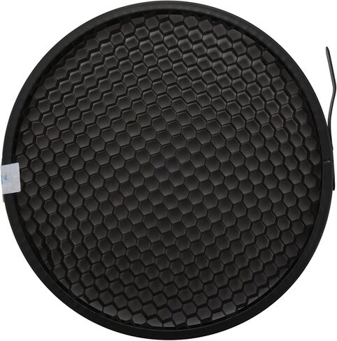 Photo Studio 16.8Cm 60 Degree Honeycomb Grid for 7 Inch Standard Reflector Diffuser Lamp Shade Dish, Black, 235143 in Kuwait
