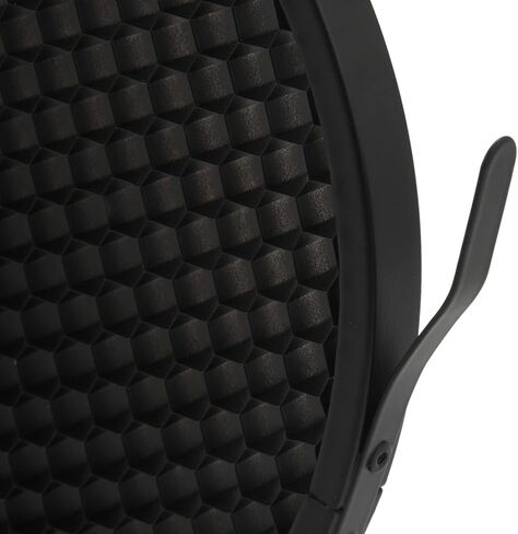 Photo Studio 16.8Cm 60 Degree Honeycomb Grid for 7 Inch Standard Reflector Diffuser Lamp Shade Dish, Black, 235143 in Kuwait