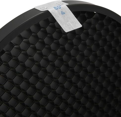 Photo Studio 16.8Cm 60 Degree Honeycomb Grid for 7 Inch Standard Reflector Diffuser Lamp Shade Dish, Black, 235143 in Kuwait