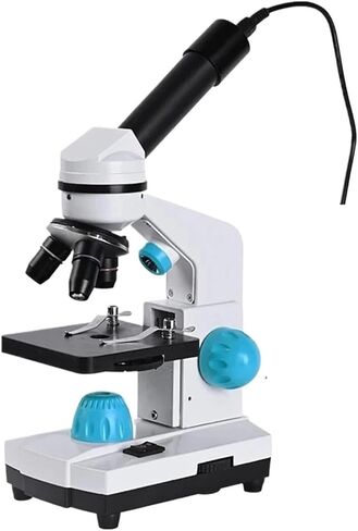 Microscope, Digital Microscope 40-2000x Biological HD Scope Student Laboratory Education LED USB Electronic Equipment Repair,for Homeschool Lab in Saudi Arabia