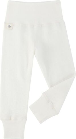 Kids Merino Wool Silk Thermal Base Layer Leggings | Soft Breathable Comfort, Flexible Pull-On Fit, Easy to Wear Under Everyday Clothing for Naps, Daycare and Play in Kuwait