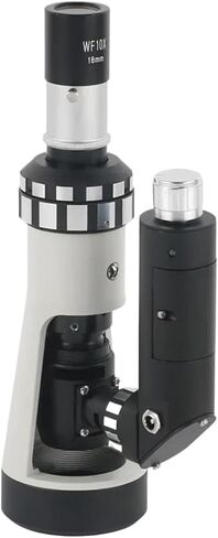 Microscope, Microscope, Handheld Metallurgical Portable Monocular Mini Flat Objective Lens for Lab Metal Material Testing,for Homeschool Lab in Kuwait