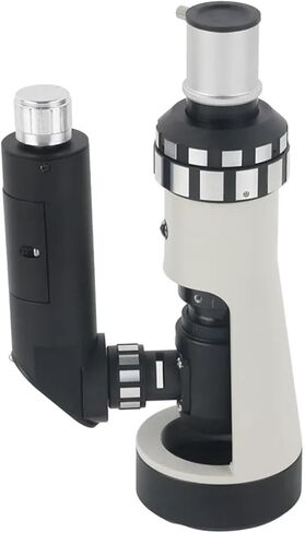 Microscope, Microscope, Handheld Metallurgical Portable Monocular Mini Flat Objective Lens for Lab Metal Material Testing,for Homeschool Lab in Kuwait