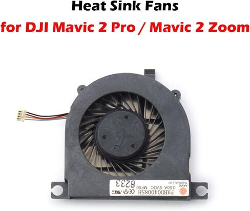 Original Heat Sink Fans for DJI Mavic 2 Pro/Mavic 2 Zoom Drone Replacement Body Fans for Mavic 2 Series UAV Accessories Repair Parts - New in Saudi Arabia