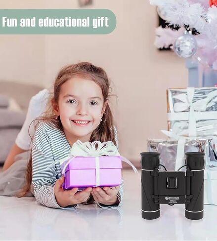 SpectrumOI Binocular for Kids,10X25 Kid Binoculars, Binoculars for Kids 8-12, Toy Binoculars for Kids 5-7 in Saudi Arabia