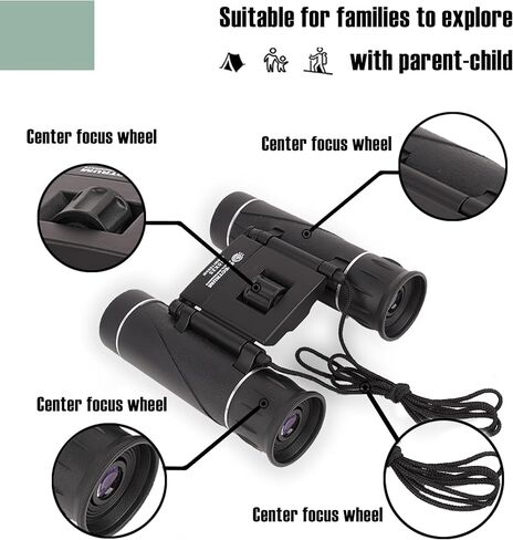 SpectrumOI Binocular for Kids,10X25 Kid Binoculars, Binoculars for Kids 8-12, Toy Binoculars for Kids 5-7 in Saudi Arabia