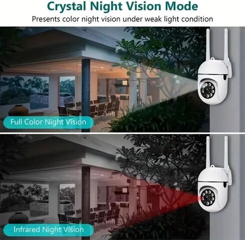 4 pcs of Wireless Indoor Camera 4MP Resolution, 360° Panoramic View, Two-Way Audio, 2.4GHz Wireless WiFi Connection, Motion Detection, Mobile app + USB Power Supply in Kuwait