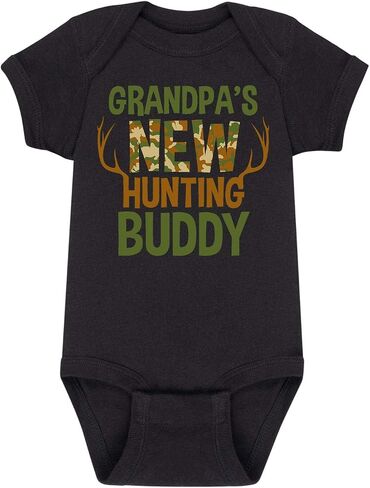 Instant Message - Grandpas New Hunting Buddy - Infant Baby One Piece in Kuwait