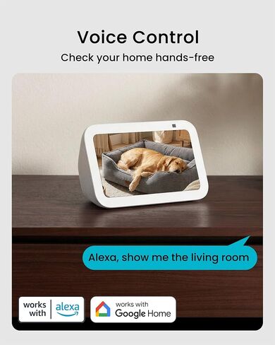 youkey Mini Magnetic Indoor Camera, 2K Plug-in Home Security Camera | 24/7 Recording, 2-Way Audio, Siren, Night Vision, No Subscription Local Storage, Works with Alexa & Google, for Baby & Pet in Kuwait
