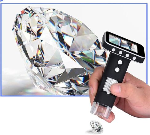 3.5 Inch Screen 200W High-Definition Digital Microscope Handheld Portable in Kuwait