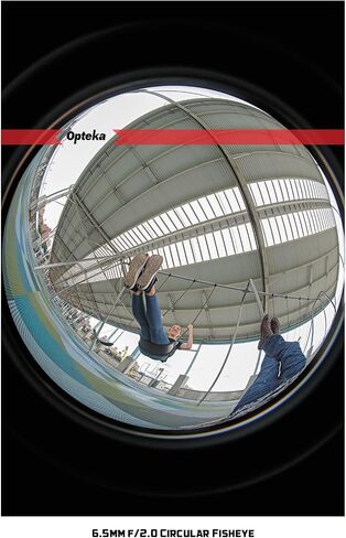 Opteka 6.5mm f/2 HD MC Manual Focus Fisheye Lens Compatible for Fuji X Mount APS-C Digital Cameras in Saudi Arabia